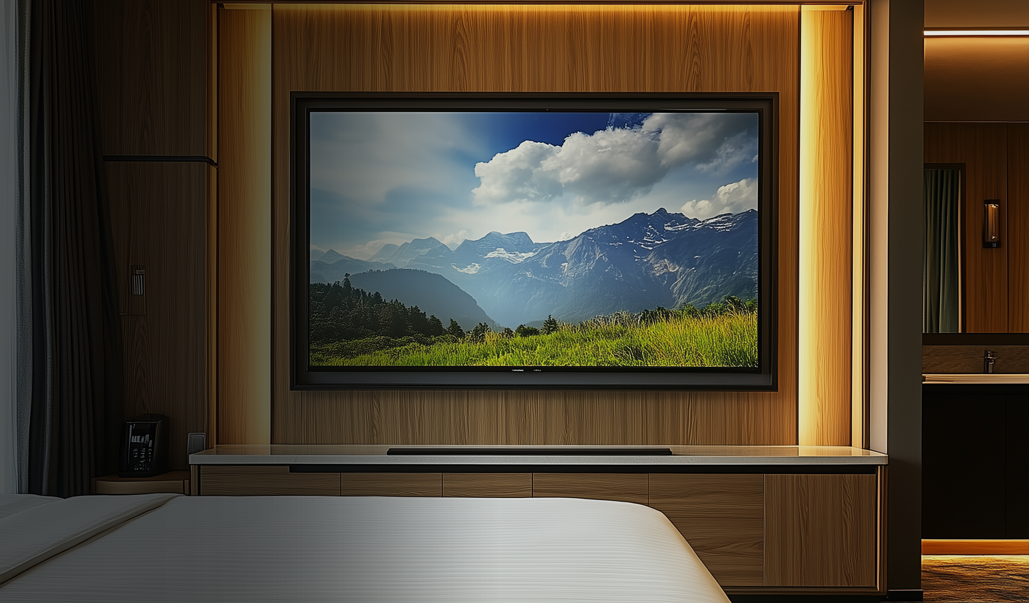 Hotel room interior